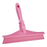 Vikan 71251 Rubber Polypropylene Frame Bench Single Blade Squeegee, 10", Pink