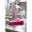 Vikan 71251 Rubber Polypropylene Frame Bench Single Blade Squeegee, 10", Pink