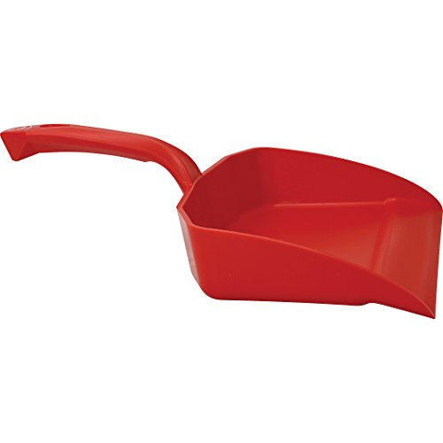 Vikan 56604 High Quality Polypropylene Dustpan / Shovel 330mm Wide, Red