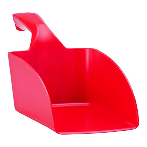 VIKAN Colour Food Grade Hand Scoop, 0.5 Litre, Red, 56774