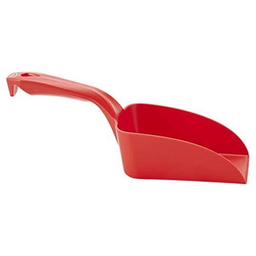 VIKAN Colour Food Grade Hand Scoop, 0.5 Litre, Red, 56774