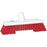 Vikan 70444 Deck Scrub,Dual Bristle Length,Stiff,10",Red