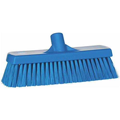 Vikan Hygiene 7068-3 Broom, Blue, Medium, 300mm