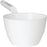 Vikan 56805 White Polypropylene Injection Molded Color-Coded Bowl Hand Scoop, 64 oz, 1 Piece