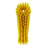 Vikan 38906 Hard Hand Brush, Yellow, Large, 200mm Length, 70mm Width, 60mm Height