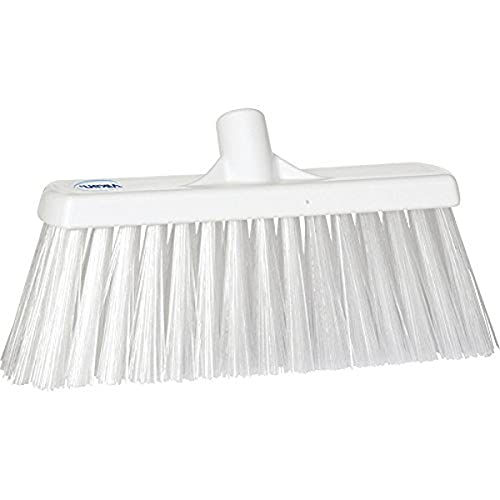 Vikan 29155 Very Hard Broom, White, 330mm Length, 100mm Width, 170mm Height,