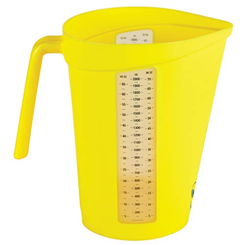 Measuring jug, 2 Litre, Yellow