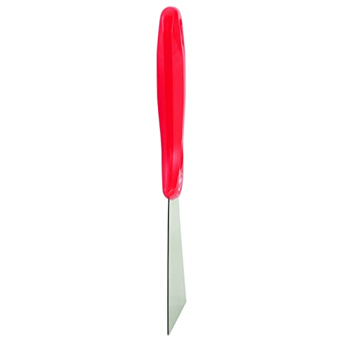 Vikan 40094 Stainless Steel Hand Scraper, Red, 235mm Length, 100mm Width, 22mm Height - View 6 | Auto Rae-Chem