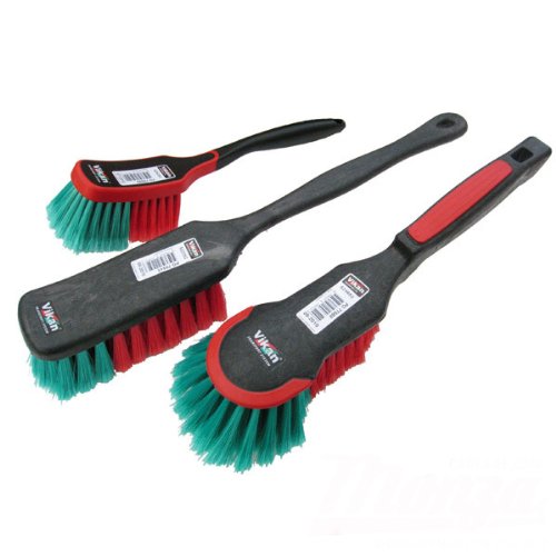 Vikan Triple Wheel Body Brush Kit | Auto Rae-Chem