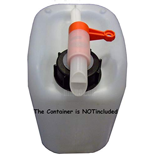FLUXX Dispensing Tap DIN51 For Water and Chemical Containers and Drums, Most 51 mm Threads | Auto Rae-Chem