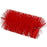 Vikan, Red Tube Brush,for Flexible Handles,3.5", 5391