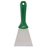 Vikan 40092 Stainless Steel Hand Scraper, Green, 235mm Length, 100mm Width, 22mm Height