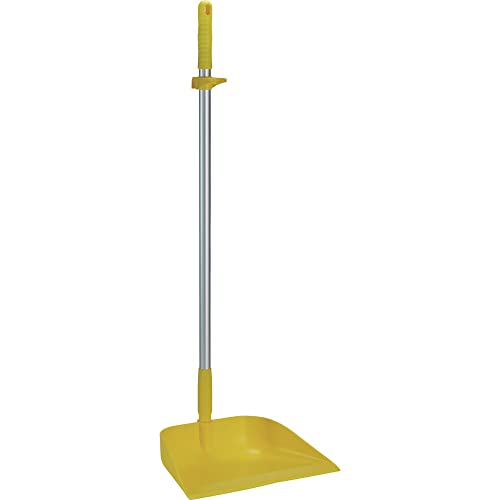 Vikan 56626 Upright Lobby Dustpan, Yellow | Auto Rae-Chem