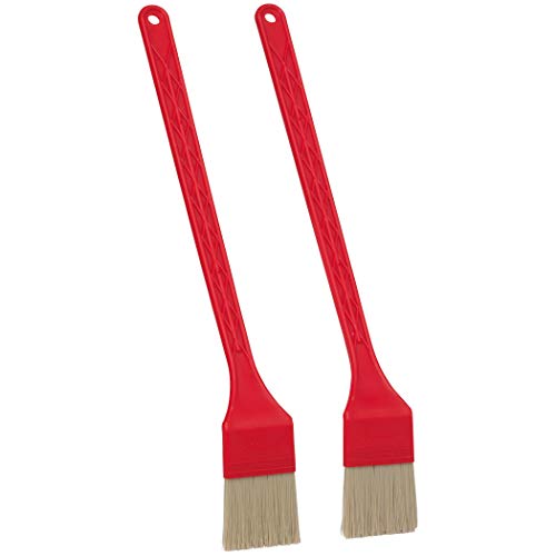 Vikan Toaster Brush, 2 pcs, 16 inch, Red | Auto Rae-Chem