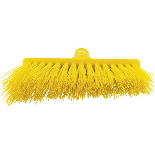 Vikan 29146 Broom, Angle Cut, Stiff, 11 inch, PP/PET, Yellow - View 3 | Auto Rae-Chem