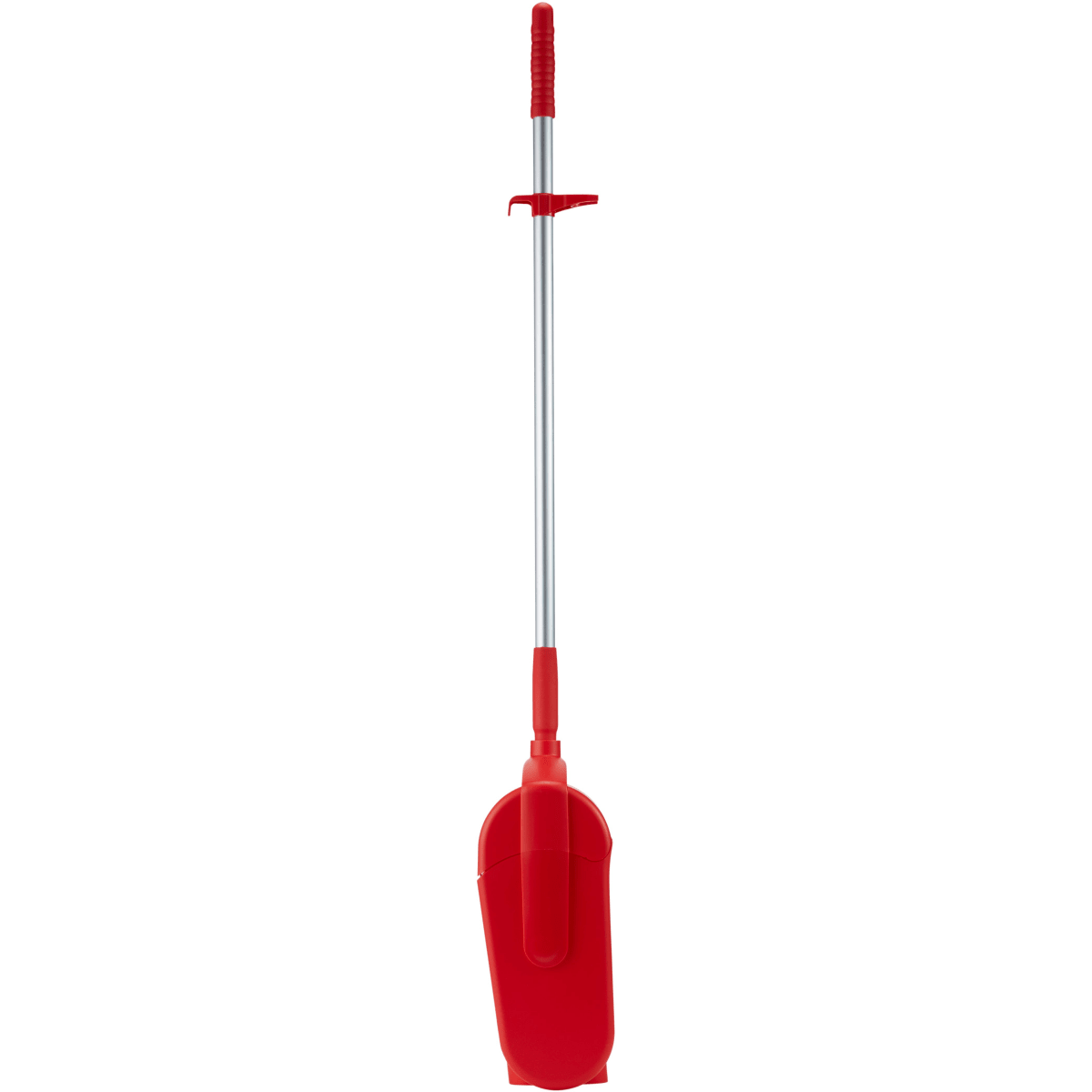 Vikan Hygiene 56614 dustpan set closed with broom, red, 320 x 1170 mm - Auto Rae-Chem
