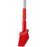 Vikan Hygiene 56614 dustpan set closed with broom, red, 320 x 1170 mm