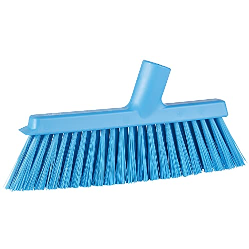 Vikan 31033 Broom, Angle Thread Dustpan, 10", PP/PET, Blue