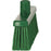 Vikan 31662 Medium Sweep Floor Broom Head, Polypropylene Block, 12-1/4" Polyester Bristle, Green