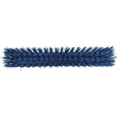 Vikan 29203 Heavy Duty Block Sweep Floor Broom Head, PET Bristle Polypropylene, 20-1/2", Blue
