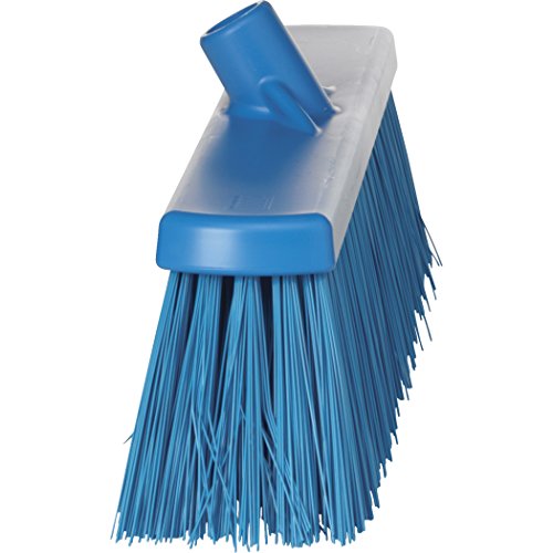 Vikan 29203 Heavy Duty Block Sweep Floor Broom Head, PET Bristle Polypropylene, 20-1/2", Blue