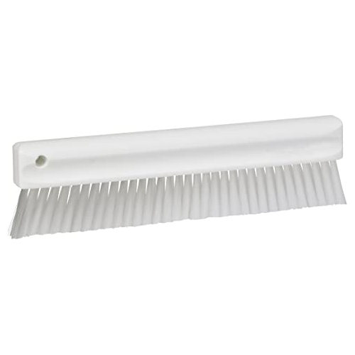 Vikan, White Brush, Powder, Soft, 11 inch, PP/PBT, 4582 | Auto Rae-Chem