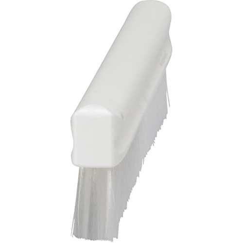 Vikan, White Brush, Powder, Soft, 11 inch, PP/PBT, 4582 - View 3 | Auto Rae-Chem