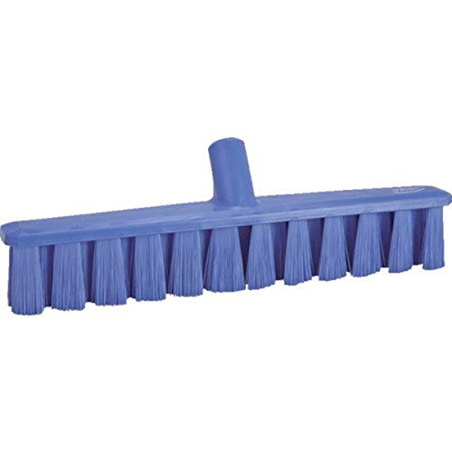 Vikan 31738 16 inch UST Push Broom, Medium, Purple | Auto Rae-Chem