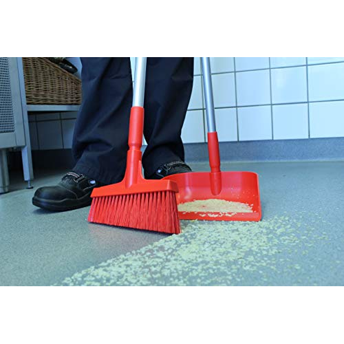 Vikan 31055 Angle Cut Lobby Broom - White - View 2 | Auto Rae-Chem