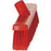 Vikan 31784 Fine Sweep Floor Broom Head, Polypropylene Block, 16-1/2" Bristle, Red