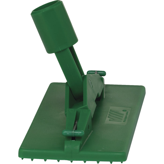 Vikan 55002 Floor Model Scrub Pad Holder Floors Walls Work Surfaces 235 mm, Green