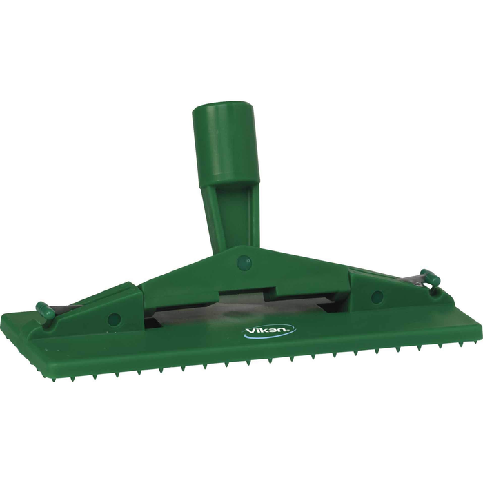 Vikan 55002 Floor Model Scrub Pad Holder Floors Walls Work Surfaces 235 mm, Green