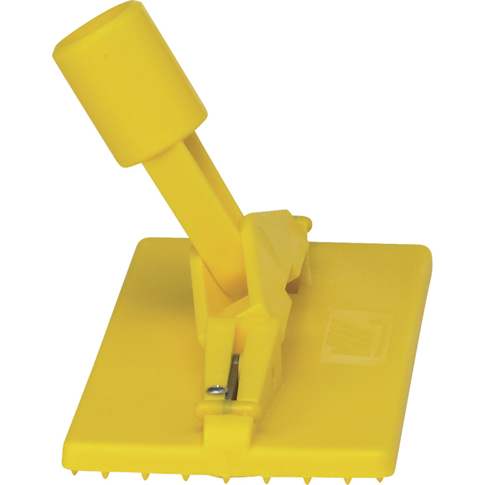 Vikan 55006 Floor Model Scrub Pad Holder Floors Walls Work Surfaces 235 mm, Yellow