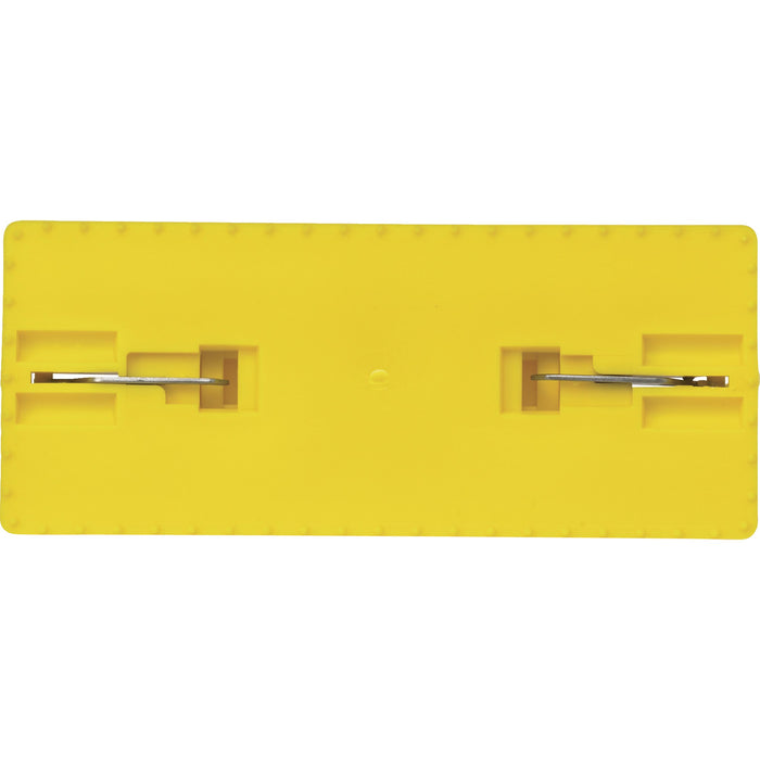 Vikan 55006 Floor Model Scrub Pad Holder Floors Walls Work Surfaces 235 mm, Yellow