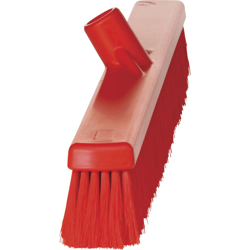 Vikan, Red Broom,Push,Soft,24",PP/PBT, 3199