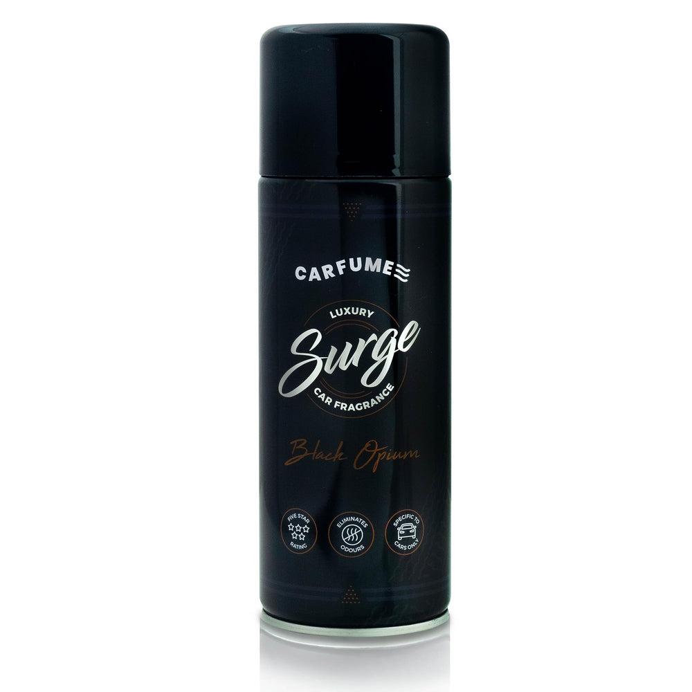 Carfume Surge - Perfume Powered Car Spray - Creedy Scent - Long Lasting Car Air Freshener - 1 Bottle - Creedy Inspired - Odour Removing Auto Spray - 400ml Edition