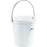 Vikan 56885 Durable Polypropylene Hygiene Bucket/Pail, Stainless Steel Handle, 6 Litres, White