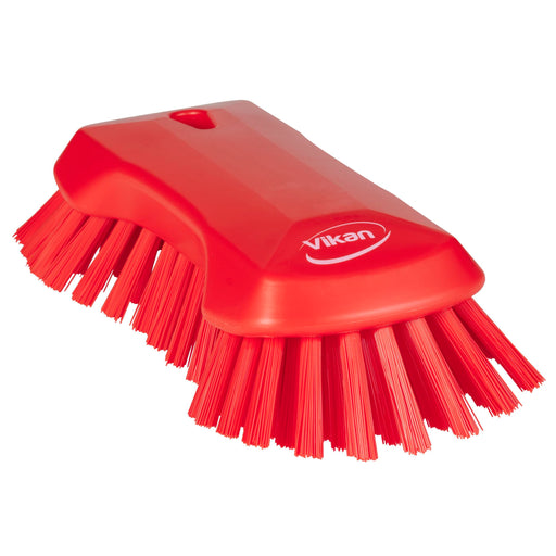 Vikan Brush, Polypropylene Polyester Stainless Steel, Red, XL