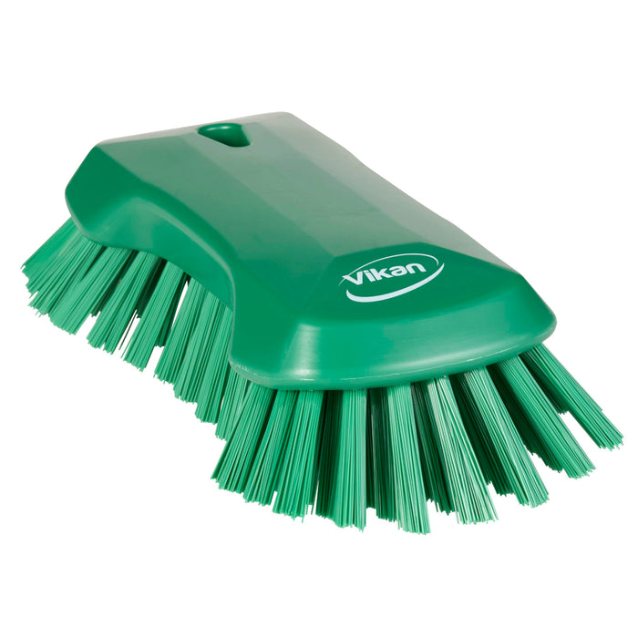 Vikan Brush, Polypropylene Polyester Stainless Steel, Green, XL