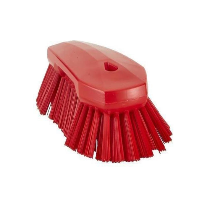 Vikan 3892 Stiff Scrubbing Brush Red (Each)