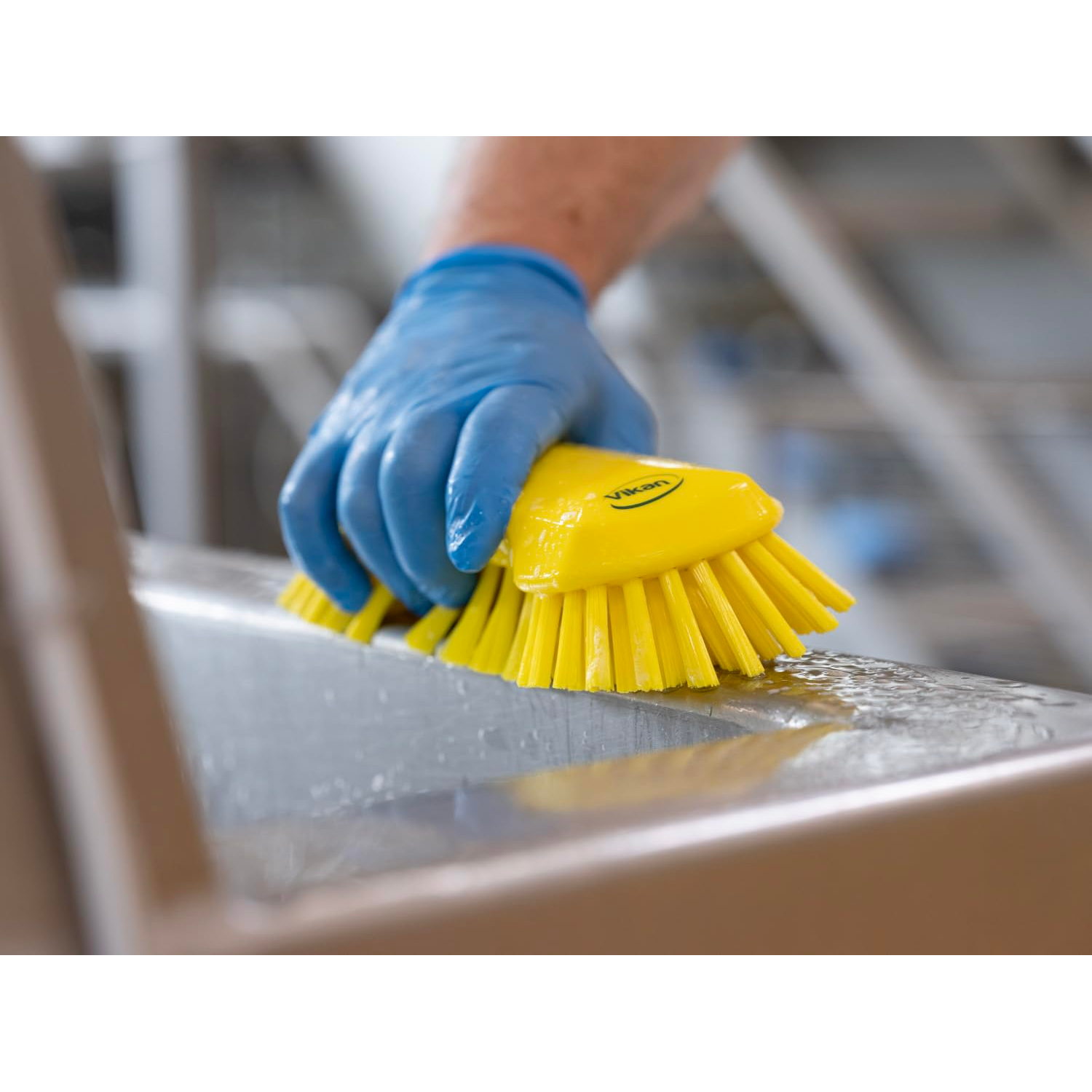 Vikan Brush, Polypropylene Polyester Stainless Steel, Blue, XL - View 7 | Auto Rae-Chem