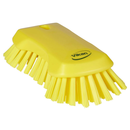 Vikan Brush, Polypropylene Polyester Stainless Steel, Yellow, XL