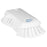 Vikan Brush, Polypropylene Polyester Stainless Steel, White, XL