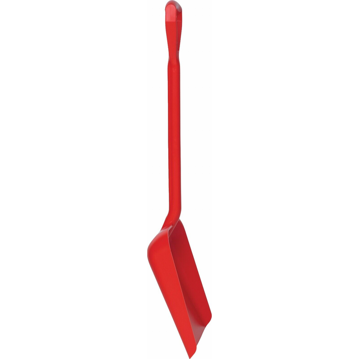 Vikan Shovel Large Lightweight Strong Plastic Rust Proof Food Snow Manure Red