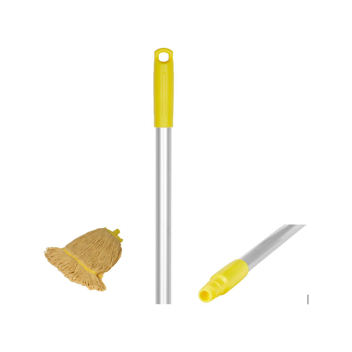 Vikan Kentucky Mop Set Complete with Extra Mop Head Yellow | Auto Rae-Chem
