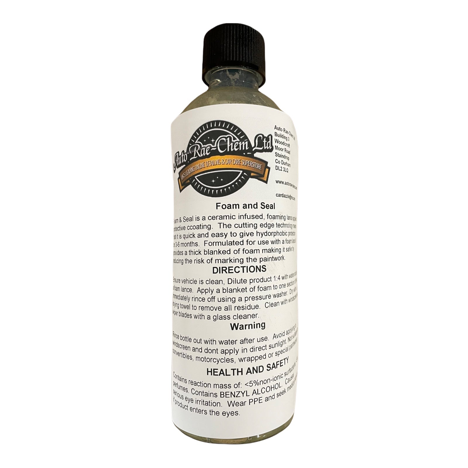 Auto Rae-Chem Foam and Seal Ceramic-Infused Hydrophobic Coating Foam Lance - View 4 | Auto Rae-Chem