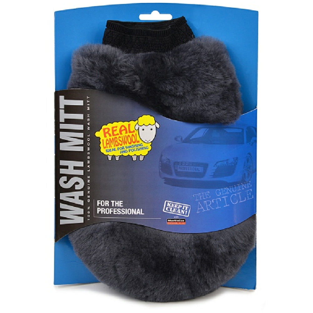 Genuine Lambswool Wash Mitt - Auto Rae-Chem